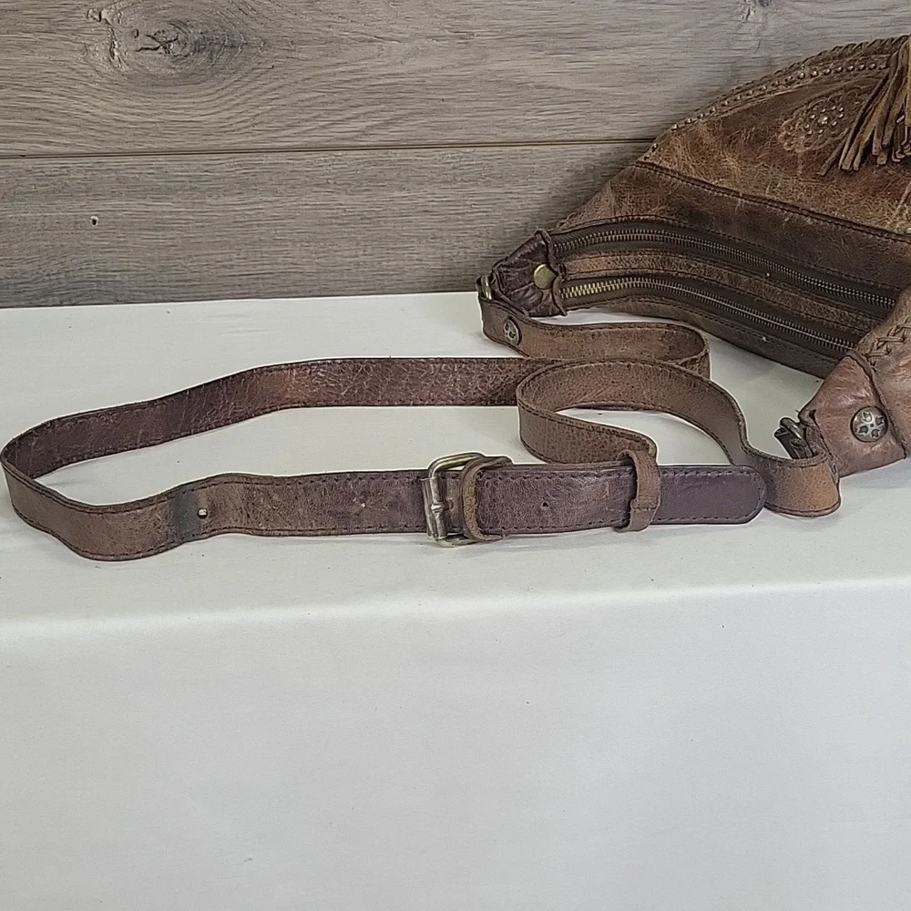Patricia Nash Vintage Inspired Brown Leather Women Bag